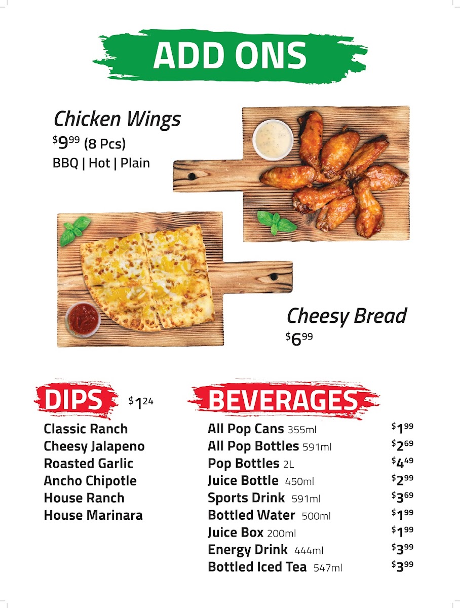 Menu - Freshslice Pizza photo 2